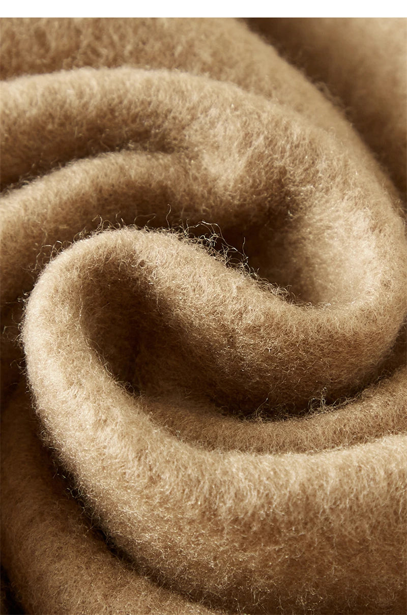 ZODF Basic Winter Men Fleece Zipper Hoodies Unisex Casual Loose 350gsm Warm Solid Hooded Sweatshirts Coats 18 Colors HY0726