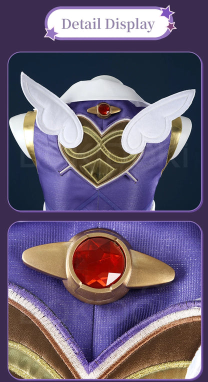 Juno Kiriko Cosplay Costume Game Cosplay【XS-2XL】DokiDoki-R Women Costume Magic Girl Juno Cosplay Plus Size Halloween