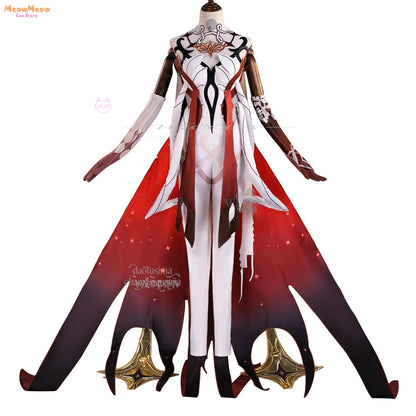 Genshin Impact Asmoday Adult Jumpsuit Polyester Costume