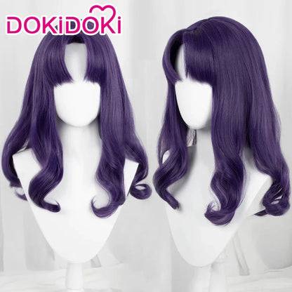 IN STOCK Katsuragii Misatoo Cosplay Costume Anime Cosplay Custome DokiDoki-R Women Wig Katsuragii Misatoo Costume Halloween