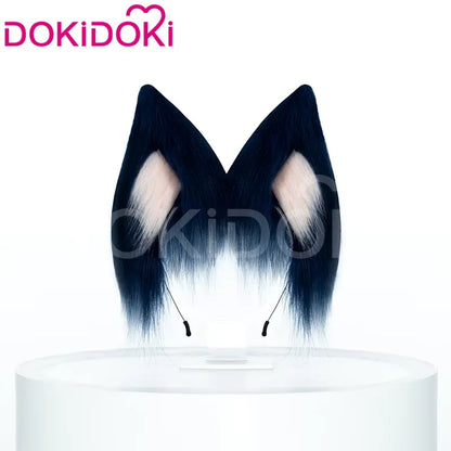 Xilonen Feixiao Von Lycaon Alastor Maomao Seth Tighnari Ears Cosplay DokiDoki Ears Cosplay Halloween Cosplay Props Christmas