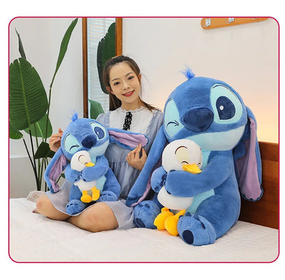 67cm Big Size Disney Lilo & Stitch Anime Plush Stuffed Doll Room Kawaii Plushies Pillow Decorations Children's Holiday Gifts