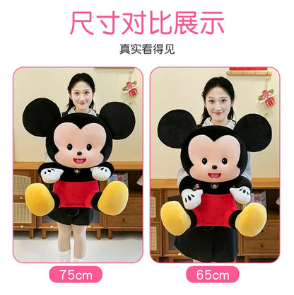 Cartoon Mickey Mouse Plush Toy Couple for Kids Birthday Xmas Gift Wedding Bed Doll Valentines Minnie Present Arcade Stuffed toy