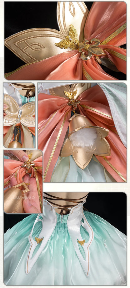 IN STOCK UWOWO Firefly Cosplay Game Honkai Star Rail Fanart Firefly Fairy Princess Cosplay Costume Halloween Costume