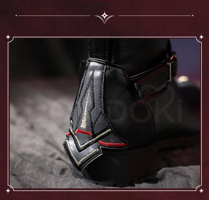 Heroine Caleb Shoes Cosplay Game Love and Deepspace DokiDoki Men Women MC Hunter Boots Caleb Cosplay Shoes