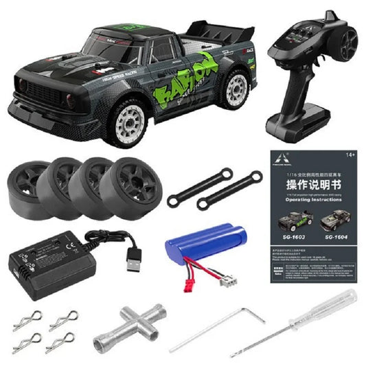 SG1606 SG1603 SG1604  1/16 RC Car High Speed 2.4G Brushless 4WD 1:16 Drift Remote Control Racing Car toys For Boys