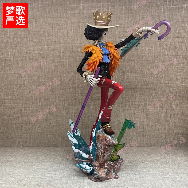 33cm One Piece Anime Figure Lx Burukku Two Years Later Figurines Trendy Table Decorations  Set Up Christmas Collection Toys Gift