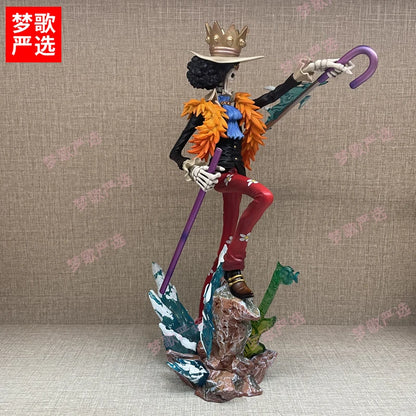33cm One Piece Anime Figure Lx Burukku Two Years Later Figurines Trendy Table Decorations  Set Up Christmas Collection Toys Gift