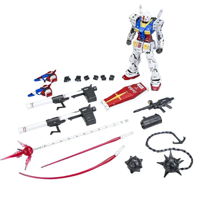 In Stock FAT CAT Rx-78-2 Ver 2.0 RG 1/100 RGU Model Assembly Model Kit Movable Joints Collectible Robot Kits Model Gift