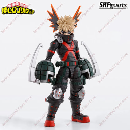 Bandai S.H.Figuarts My Hero Academia Izuku Midoriya Katsuki Bakugo PVC Model