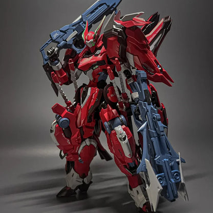 Full Armor Dussack Red Night Dedicated Machine DSK-02 Series Finished Alloy Skeleton ABS Action Figure Assembly Model Boy Gifts