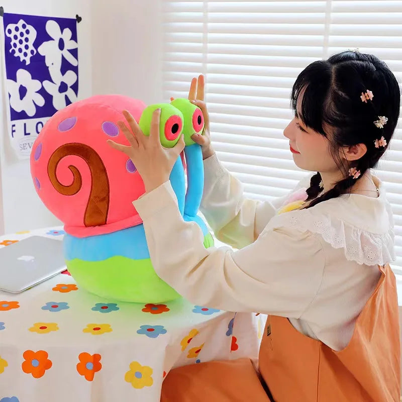 30-50CM SpongeBob SquarePants Patrick Star Doll Anime Cartoon Plush Toy Cute Stuffed Gary the Snail Children's Birthday Gift