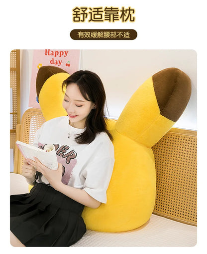 90cm Super Big Size Pokemon Pikachu Anime Plush Stuffed Doll Kawaii Room Decorated with Plushies Pillow Holiday Gifts