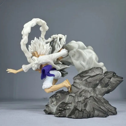 2025 Anime One Piece Action Figure Sd Nika Luffy 5th Gear Awake Figurine Pvc Model Toys Doll Statue Collection Ornaments Gifts