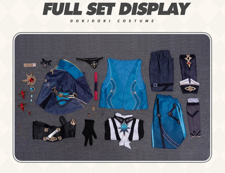 IN STOCK Anaxa Cosplay Costume Game Honkai: Star Rail【XS-3XL】DokiDoki-N HSR Amphoreus Anaxa Costume Plus Size