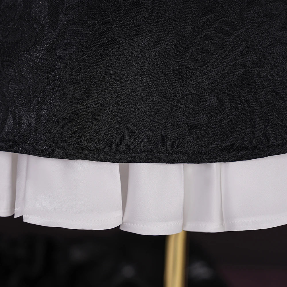 iCoser Anime Unbreakable Machine-Doll Yaya Cosplay Costume Dress Kimono Headwear Festival Halloween Party for Women Girls Props