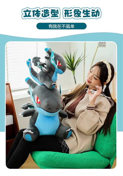 80cm Super Big Size Pokemon Charizard Anime Plush Stuffed Doll Room Decoration Plushies Children's Pillow Kawaii Ornaments Gifts