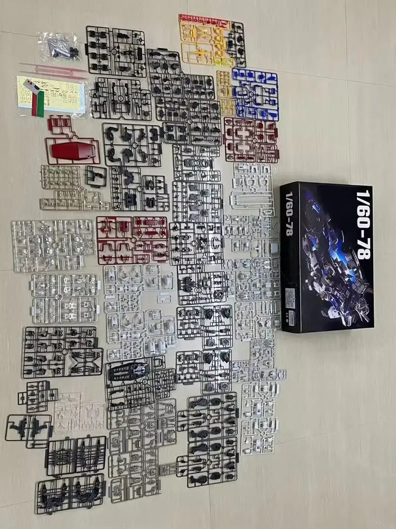 【In Stock】Daban Pgu 1/60 Rx-78-2 2.0 High-Precision Framework Assembly Action Figure Doll Model Kit Figures Collection Toy Gift