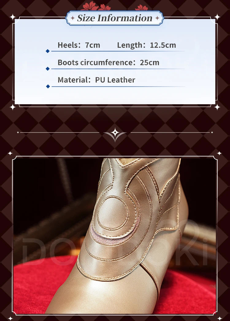 IN STOCK Cipher The Herta Aglaea Sunday Robin Aventurine Cerydra Shoes Cosplay Game Honkai: Star Rail DokiDoki-SR HSR