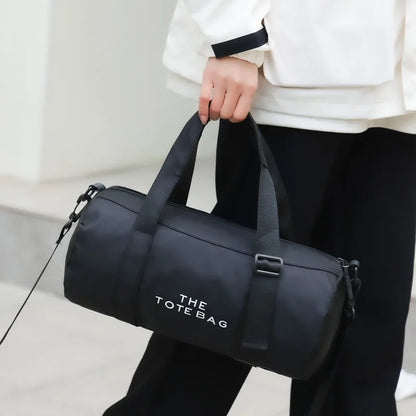 Small Fashion Gym Fitness Bag for Women – Yoga Sports Travel Weekender Mini Shoulder Duffle Handbag