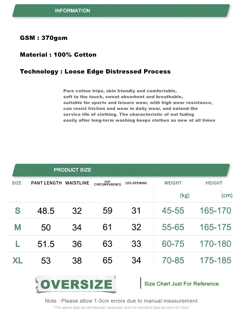 ZODF Retro Summer Washed 370gsm Cotton Shorts For Men Unisex High Street Loose Edge Distressed Solid Shorts Brand Clothes HY1023