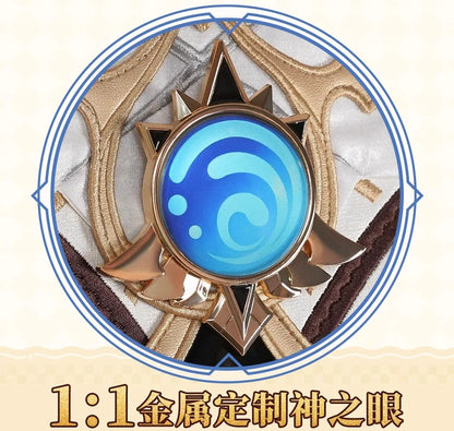 Genshin Impact Dahlia Cosplay Costume Wig New Skins Uniform Hat Goth Vampire Heterochromia Boy Mondstadt Halloween for Women Men