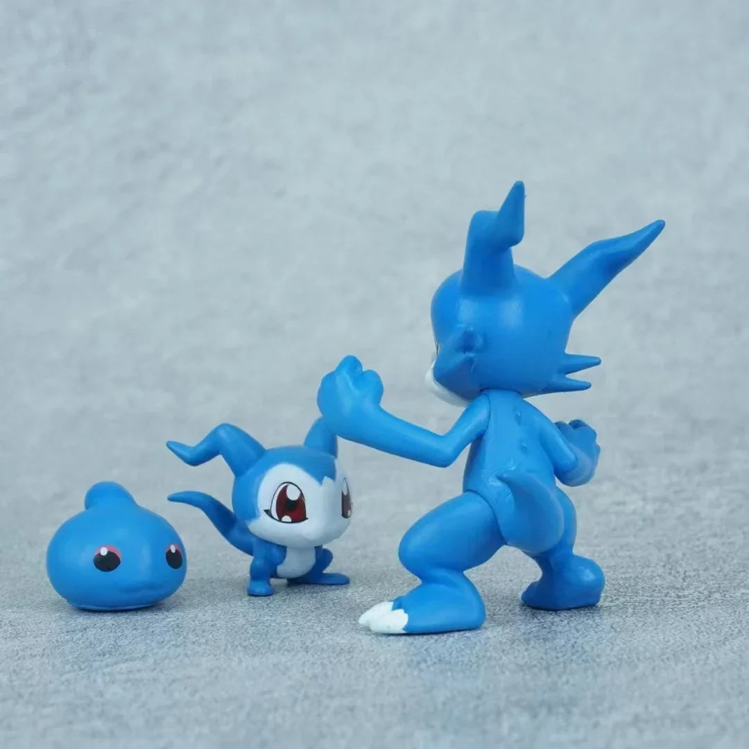 Digimon Veemon Figure Digimon Adventure 02 Anime Figure Chicomon Chibimon Figures Pvc Model Statue Collection Birthday Gift