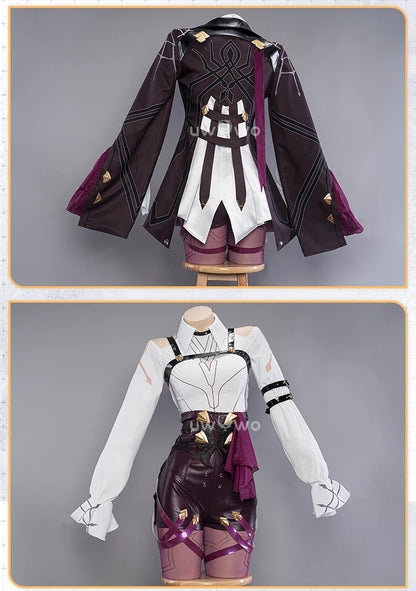 IN STOCK  UWOWO Cosplay Kafka Honkai: Star Rail Kafka Cosplay Costume スターレイル Honkai Impact Cosplay Role Play Outfit