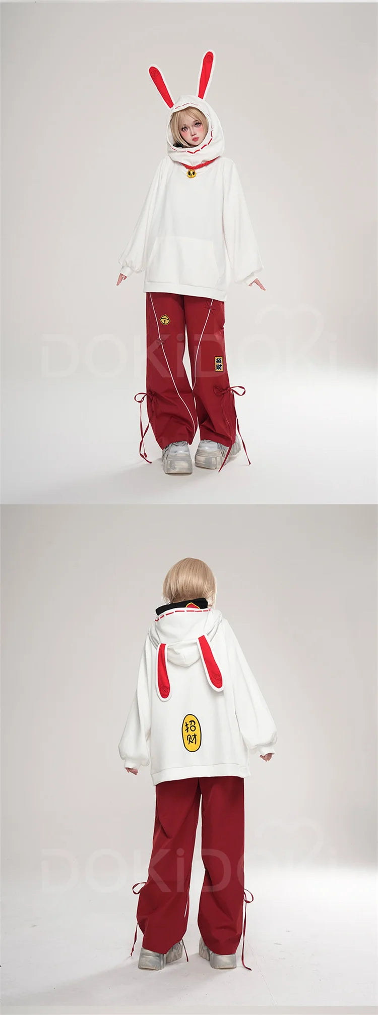 IN STOCK Eous Sharkboo Bangboo Luckyboo Doujin Cosplay Costume Game Zenless Zone Zero【S-3XL】DokiDoki-R Women Hoodie Plus Size