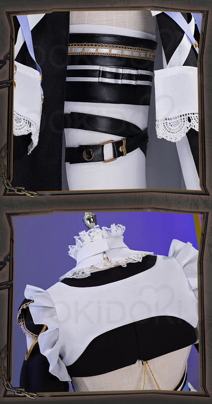 Blade Cosplay Costume Game Nu: Carnival Cosplay【S-2XL】DokiDoki-R Men Sexy Maid Costume Dress Blade Halloween Cosplay Plus Size