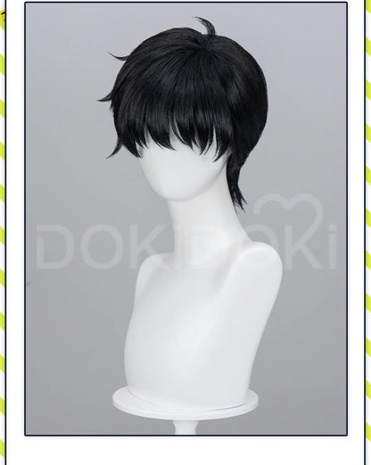 IN STOCK Sung Jin Woo Cha Hae in Wig Anime Solo Leveling Cosplay DokiDoki Kinght Killer Men 30cm Short Hair Woo Sung Free Cap