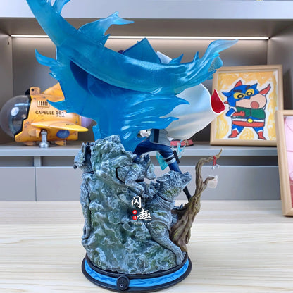 Naruto Anime Figure GK Hatake Kakashi 37cm Action Figure PVC Cartoon Characters Desktop Ornaments Friends Birthday Gifts Toys