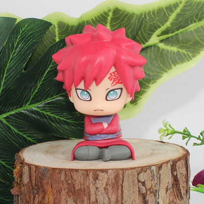 10cm Naruto Anime Figure Naruto Shippuuden Uchiha Itachi Action Figure Q Version Kakashi Figurine PVC Collection Model Doll Toys