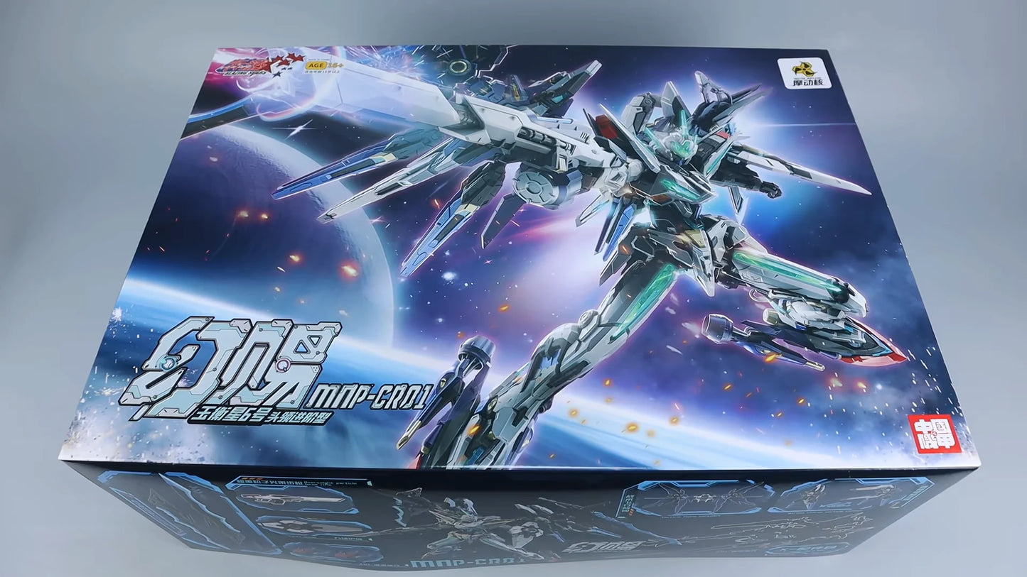【In Stock】 100% Genuine MOTOR NUCLEAR MNP-CR01 HUANCI 22CM Assembling Movable Model Toys Alloy Skeleton Mecha Figurine Toy Gifts