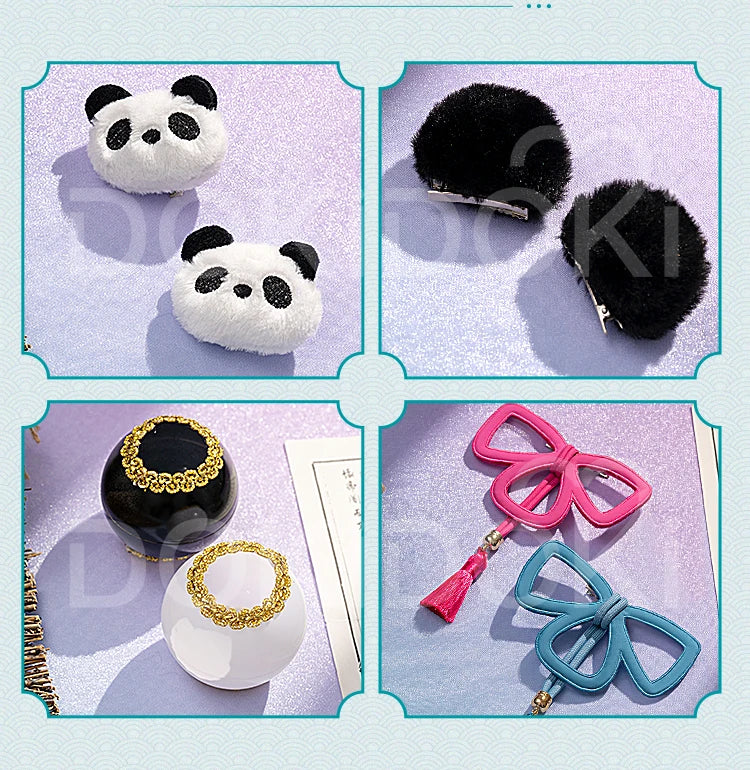 MIKUU Cosplay Costume Game Cosplay DokiDoki-R Mikku Cosplay Women Cute Lolita Dress Costume Mikuu Panda Cosplay Wig