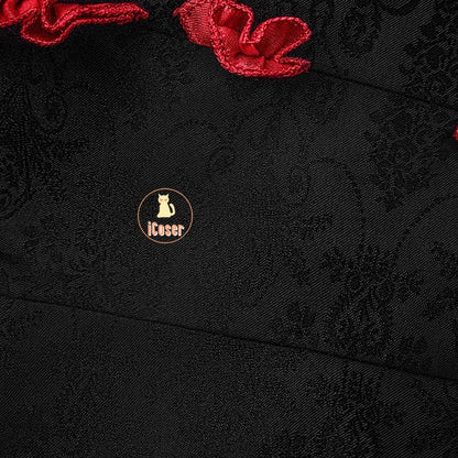 Path To Nowhere Coquelic Cosplay Costume Wig Black Dress Hat Uniform New Skin Carnival Halloween Party for Women Girls iCoser