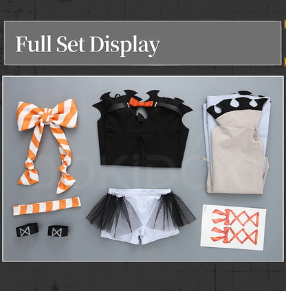 Amo Empool Cosplay Costume Anime Gachiakuta Cosplay DokiDoki-R Women Sexy Costume Amo Empool Christmas Cosplay Tattoo