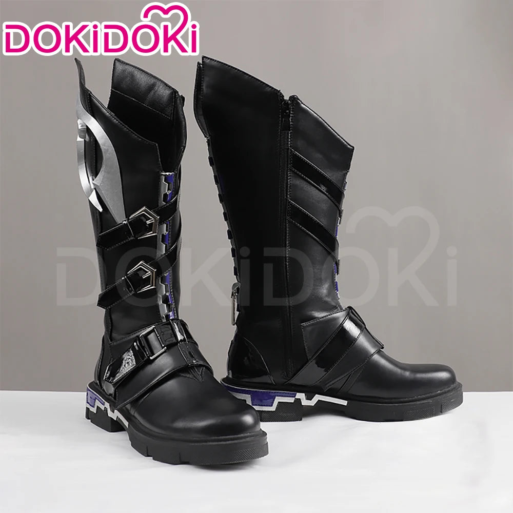 Captain Capitano Citlali Ororon Shoes Game Genshin Impact DokiDoki Men Women Capitano Cosplay Long Boots