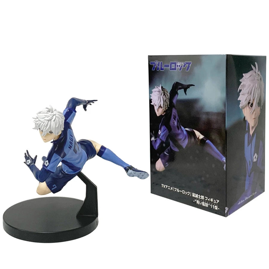14cm Blue Lock Nagi Seishirou Action Figure Full Dress Mikage Reo Room Decoration Collectible Model Toy - 13cm With Box