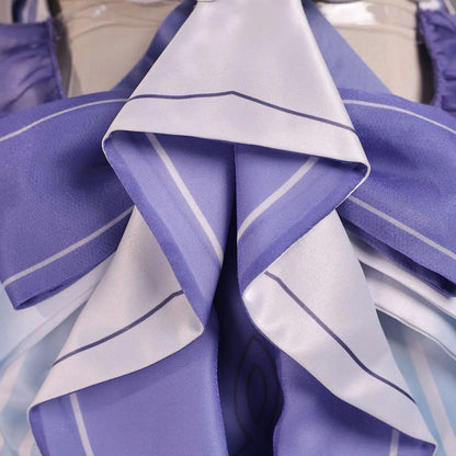 Genshin Impact Nicole Reeyn Cosplay Costume Wig Dress Hat Hexenzirkel Halloween Party for Women Girls Role Play Game Outfit Prop