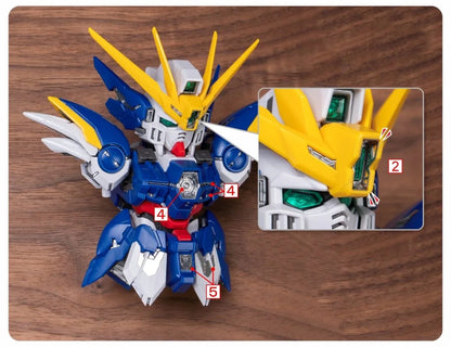 GL Model Wing Zero Snow White EW MGSD XXXG-00W0 Assembly Model Kit Toys Action Figures Model Kits Robot Plastic Hobby Kids Gift