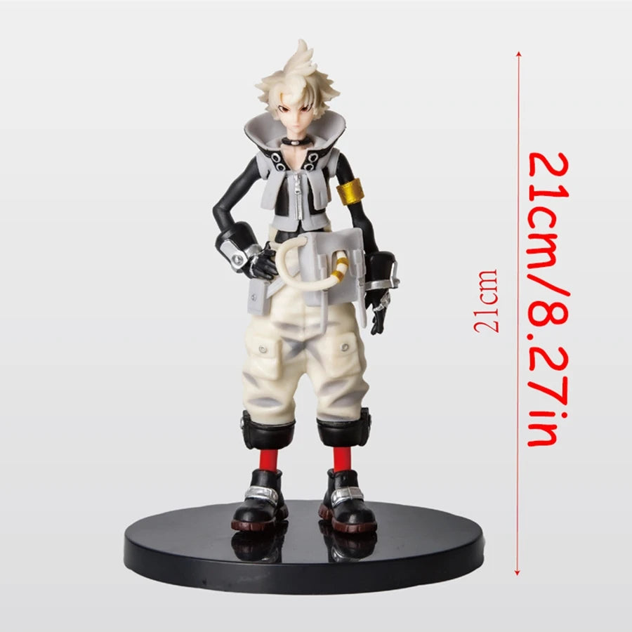 21cm/8.27in GACHIAKUTA Anime Figure GACHI AKUTA Rudo/Riyo Action Figure Enjin/Zanka Figurine PVC Adult Collection Model Doll Toy