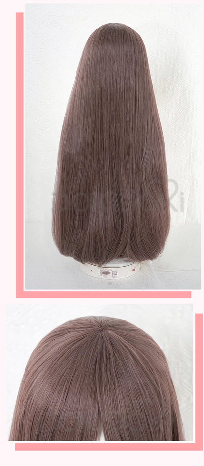 Tohruu Wig Anime Wig DokiDoki Cosplay Tohruu Wig 75cm Brown Hair Heat Resistant Synthetic Long Hair
