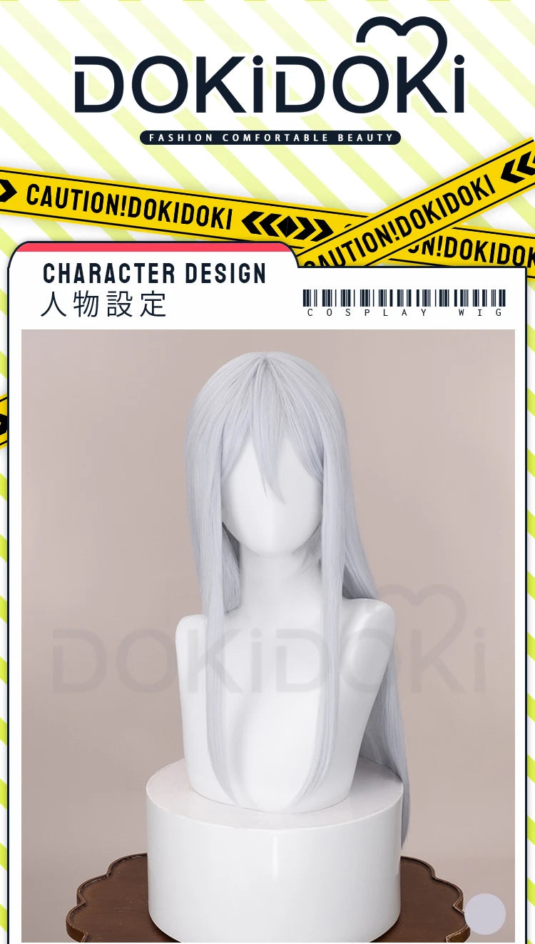 Yoisakii Kanadee Cosplay Costume Game DokiDoki-R Cosplay Women Cute Dress Cosplay Kanadee Bag Earphones Halloween Wig