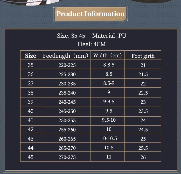 UWOWO Chun Shoes Game Wuthering Waves Chun Cosplay Shoes Gray shoes Woman Size 35-45