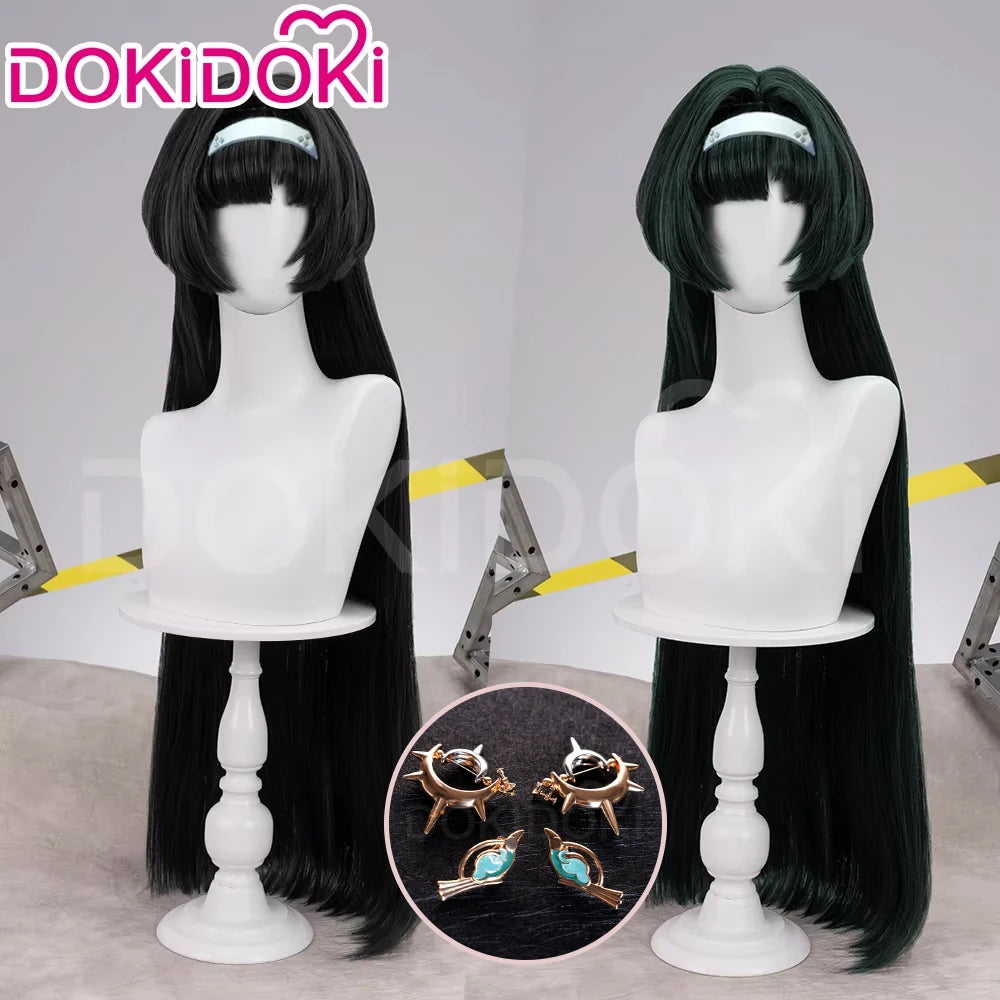 IN STOCK Astra Yao Wig Game Zenless Zone Zero DokiDoki ZZZ Women 90cm Long Straight Hair Astra Cosplay Free Wig Cap