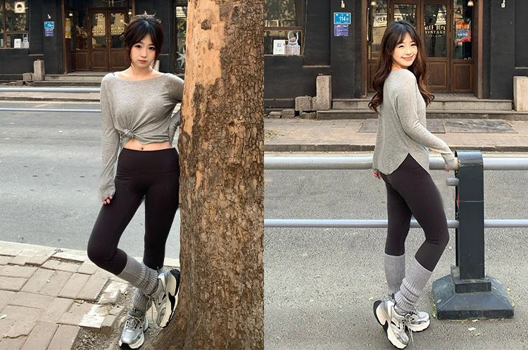 Autumn Winter Thickened Warm High Waist Sports Leggings for Women – Yoga Gym Running Tights Fitness Pants