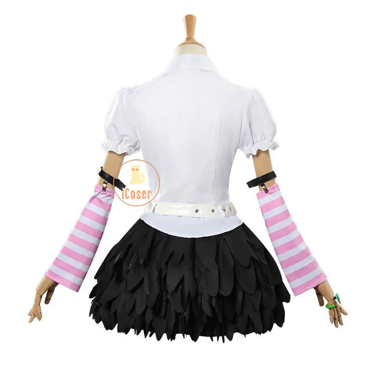 Chinatsu Remiel Cosplay Costume Skirt Uniform Angels of Delusion Zenless Zone Zero Halloween Party for Women Girls Carnival Prop