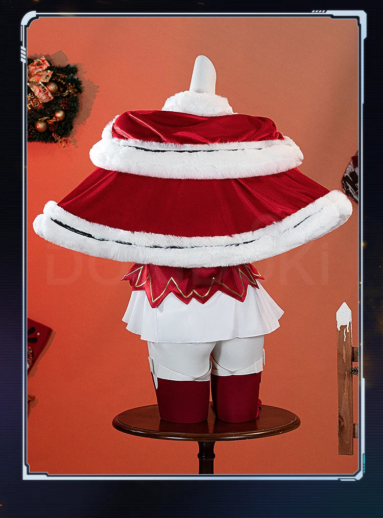 IN STOCK C Cosplay Costume Anime Cosplay【XS-2XL】 DokiDoki-R Women Cute Christmas Cosplay Costume Lelouchh C Cosplay Plus Size