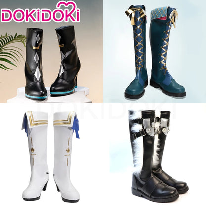 Phoebe Ciaccona Brant Qiuyuan Cosplay Shoes Game Wuthering Waves Cosplay DokiDoki Women Men Cosplay Long Boots Brant Cosplay